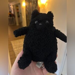 RETIRED SMALL Black Amore Cat